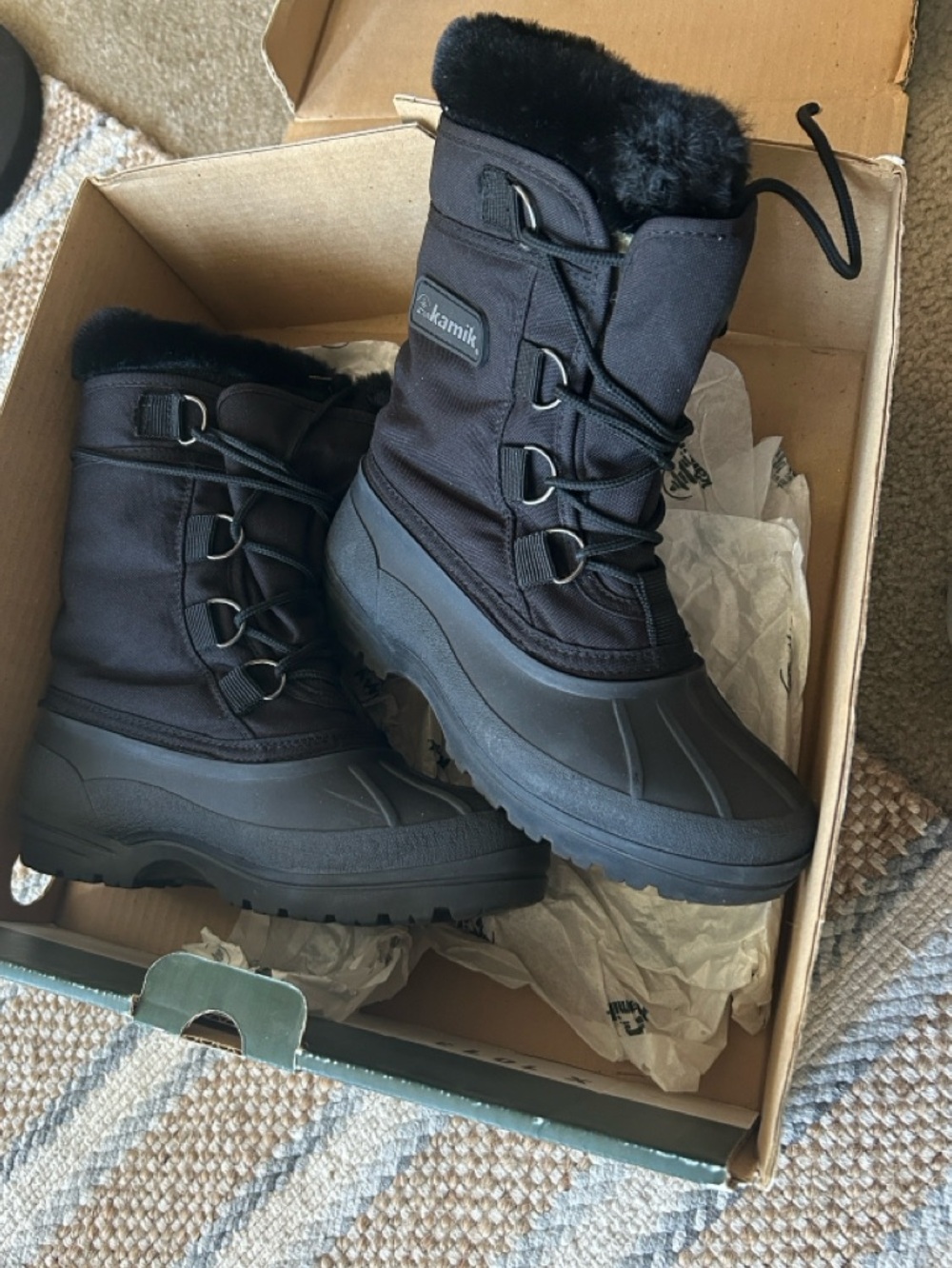 Kamik Women's Black Winter Boots